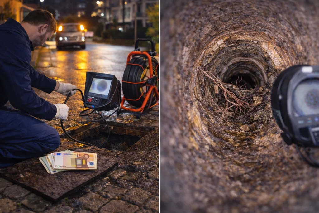 Απόφραξη Αποχέτευσης Χαλάνδρι με Έλεγχο Κάμερας 24 Ώρες