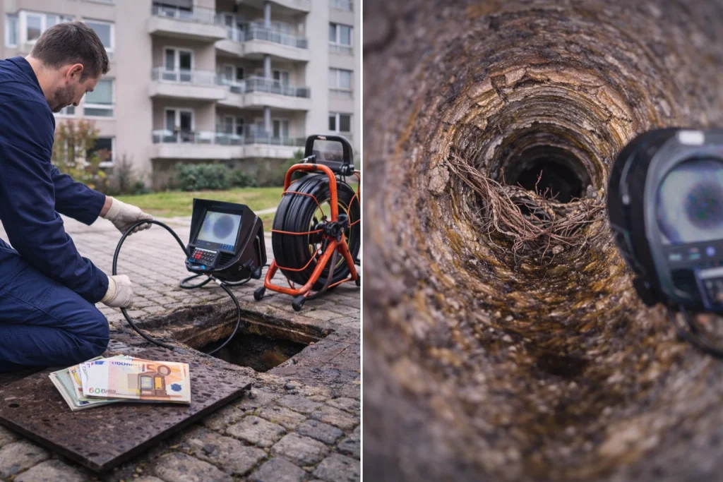 Απόφραξη Κεντρικής Αποχέτευσης Πολυκατοικίας με Κάμερα – Πλήρης Οδηγός