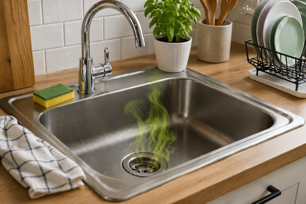 Μυριίζει ο νεροχύτης της κουζίνας - Τι φταίει;